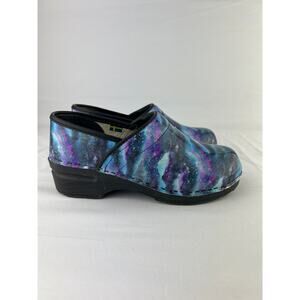 Bjork Professional Galaxy Leather Nursing Comfort Clogs Women EU 36–37 US 6–6.5